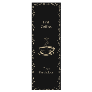 Coffee First” Bookmark