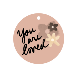You are loved "Sticker"